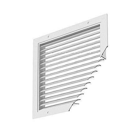 Ventilatie - GRILA SD 600X600 SIMPLA DEFLEXIE ALUMINIU ALB