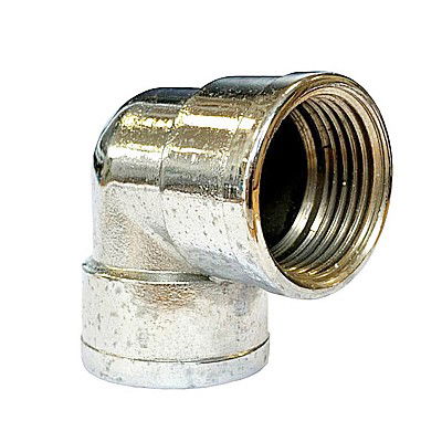 Coturi, teuri, mufe, prelungitoare fitinguri alama - COT 1/2 I-I CROMAT