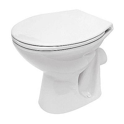 Vase rezervoare pentru WC si accesorii - VAS WC IESIRE LATERALA K08-014 PRESIDENT/BYANKA CERSANIT