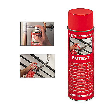 Unelte pentru instalatori - SPRAY PENTRU DETECTAT SCAPARI DE GAZE ROTEST 400ML 65000 ROTHENBERGER