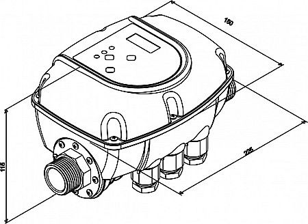 Presostat electronic Brio Top digital Italtecnica [2]
