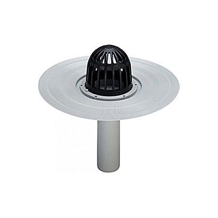 Canalizare interioara si exterioara - Sifon colector terase dn50 cu parafrunzar 289393 Viega