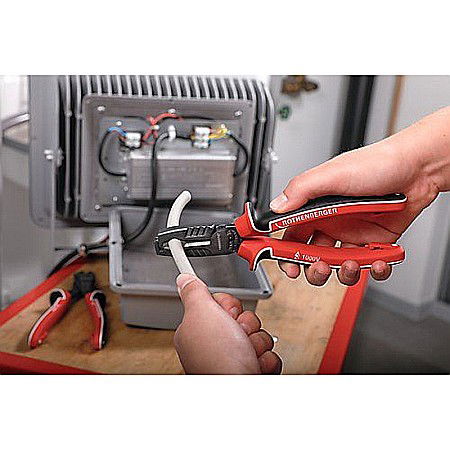 CLESTE ELECTRICIAN DEZIZOLAT VDE 180 MM 1500003167 ROTHENBERGER [1]