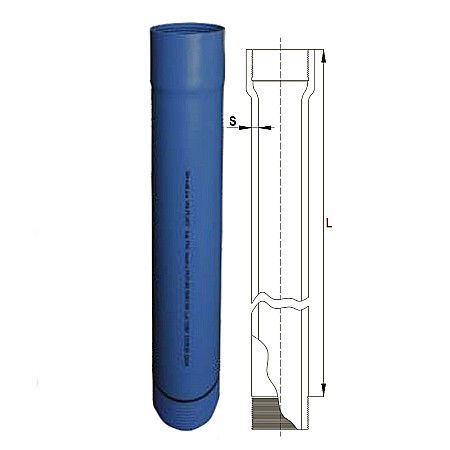 Camin pentru put de apa - Tubulatura pvc pentru puturi de apa cu mufe filetate r16 160-5ml Springkit