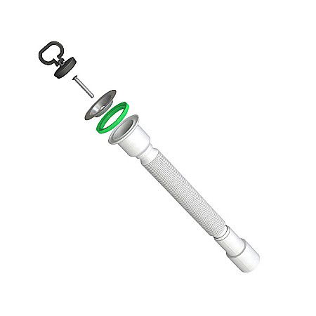 Accesorii chiuvete si lavoare - SIFON + VENTIL 11/2 40-50 NEDETASABIL BN 9307 BONOMINI