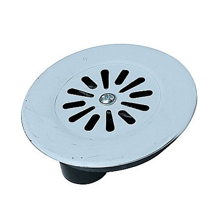 Obiecte Sanitare - Gratar antispumant inox d.120 pentru sifon pardoseala Valrom