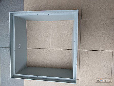 Prelungire camin colectare 550x550 ppc 23cm inaltime  PPCAMPD550 [2]