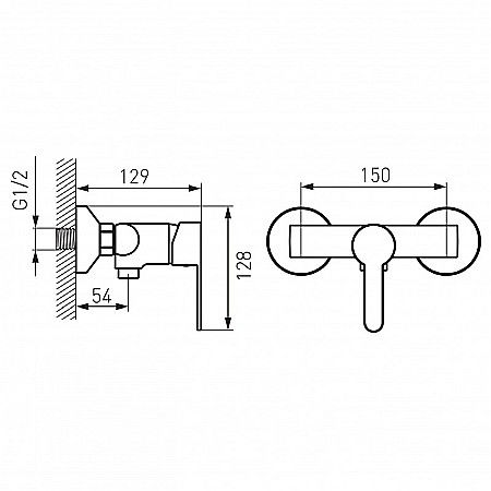 BATERIE PERETE DUS SAVIO BSV7 FERRO [1]