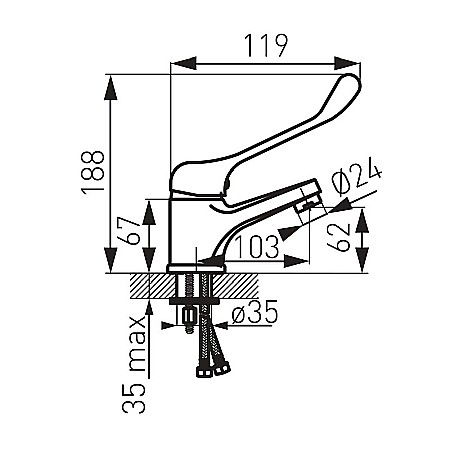 BATERIE LAVOAR MEDICALA 374BVAM2 VASTO FERRO [1]