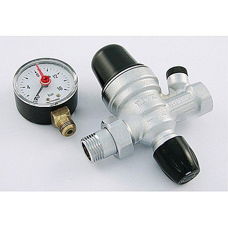 Robineti apa, gaz si speciali - GRUP DE INCARCARE AUTOMAT 1/2-1,5BAR CROMAT 3170001 TIEMME