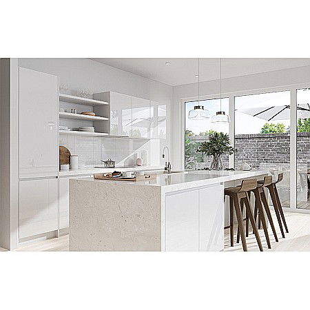 BATERIE BUCATARIE FERRO BZA4W STATIVA CU PIPA FLEXIBILA ZUMBA ALBA [5]