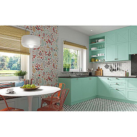 BATERIE BUCATARIE FERRO BZA4M STATIVA CU PIPA FLEXIBILA ZUMBA MENTA [3]