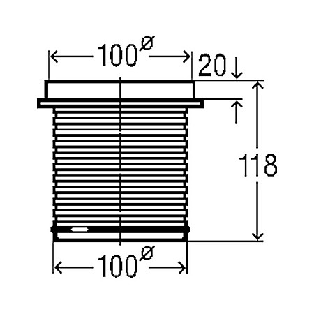 Inaltator sifon pardoseala d100 vg111496 Advantix Viega [1]
