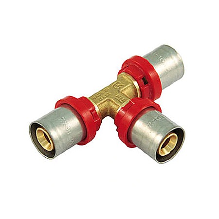 Fitinguri: PPSU, Pex, Pexal, Multistrat - TEU 20-16-20 PEXAL PRESS TIEMME 1650008