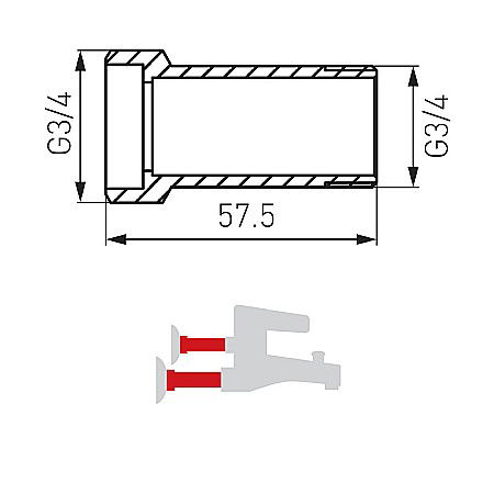 PRELUNGITOR BATERIE 3/4 P480 FERRO [1]