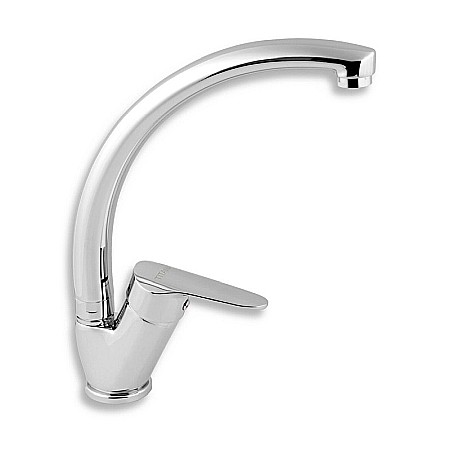 Obiecte Sanitare - BATERIE LAVOAR FERRO 94414.0 STATIVA CU PIPA LEBADA IRIS NEW CROM