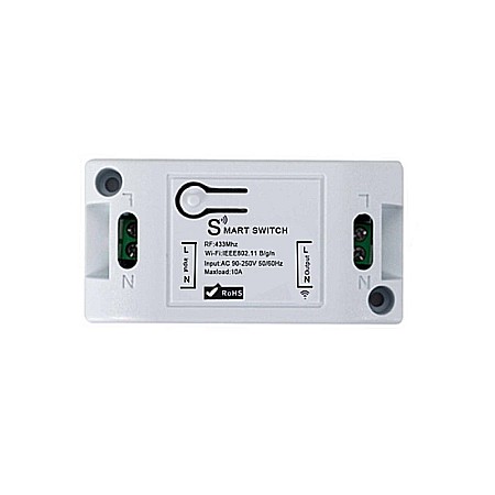 Releu wireless rf 433mhz 10a kr2201 cu telecomanda [0]