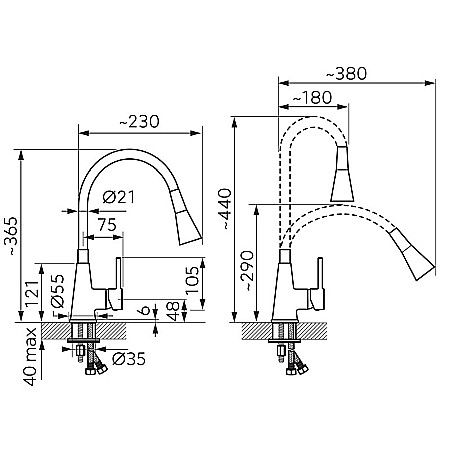 ZUMBA 2 BATERIE SPALATOR VERDE BZA42G FERRO [1]