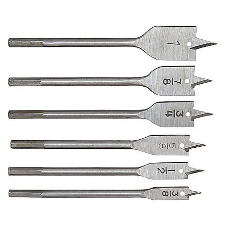 Freze lemn, metal - FREZA LEMN 10-25MM 6BUC 679616 EVOTOOLS