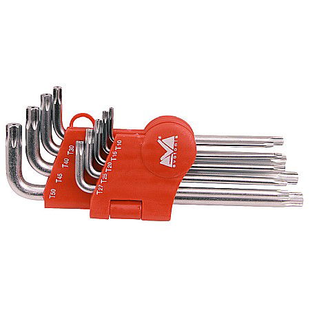 Truse scule de mana - SET IMBUS STEA TORX CU GAURA 9BUC 677928 HGT