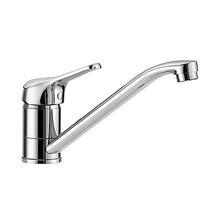 Obiecte Sanitare - BATERIE MONOCOMANDA SPALATOR TIEMME K01 GAMMA PIPA LUNGA MANETA FRONTALA CROM