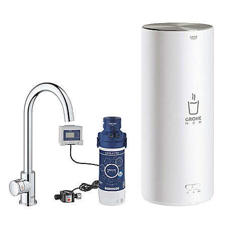 Baterii bucatarie - BATERIE BUCATARIE SI BOILER MARIMEA L GROHE RED MONO 30080001