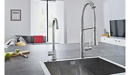 BATERIE BUCATARIE SI BOILER MARIMEA L GROHE RED MONO 30080001 [5]