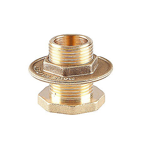 Coturi, teuri, mufe, prelungitoare fitinguri alama - STUT BUTOI 1/2 CU FLANSA SI GARNITURA ITALY RACORD REZERVOR ALAMA