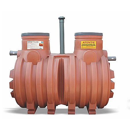 Fosa septica 3500l bicamerala 5-6 persoane 48601035000 Aquaclean Valrom