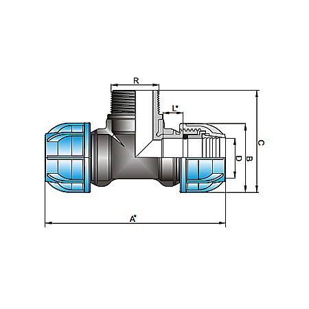 TEU PE 25-3/4-25 FE WATERKIT [1]