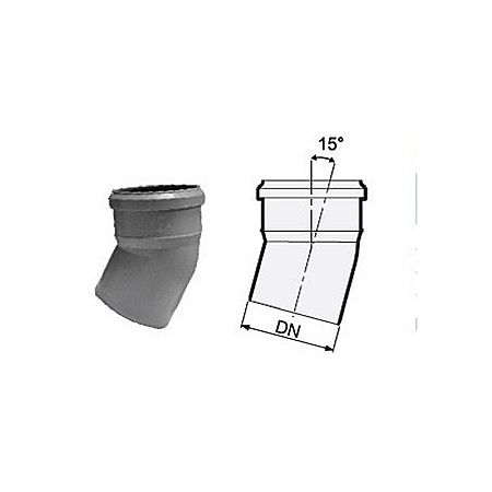 Canalizare interioara si exterioara - Cot pp 110-15 Easykit