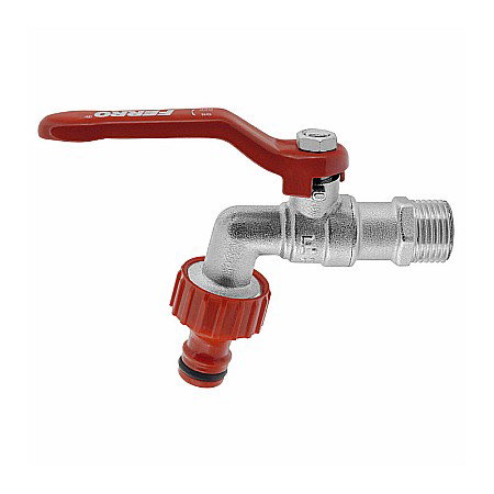 Robineti apa, gaz si speciali - FERRO ROBINET GRADINA 3/4 DUBLU SERVICI KCN2 F-POWER