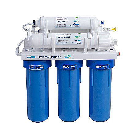 Statie osmoza inversa cu mineralizare fara pompa AQUA05322311020 Aquapur Valhoh Valrom [1]