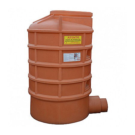 Camin canalizare, vizitare, inspectie - Camin vizitare Kompactkit 1out d.200/160 h= 880 fara capac