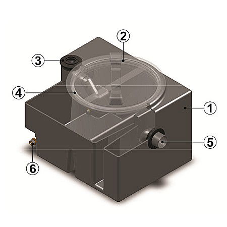 Separator grasimi bucatarie sub chiuveta ng0.3 suprateran 48l 48820000030 Aquaclean Valrom [2]