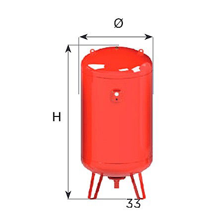 Vase expansiune - VAS DE EXPANSIUNE CIMM ERE CE 1500 L