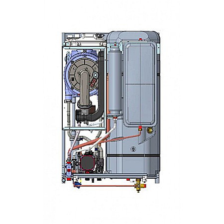 CENTRALA TERMICA PE GAZ IN CONDENSATIE IMMERGAS VICTRIX ZEUS SUPERIOR 35KW + BOILER DE 54 L KIT EVACUARE INCLUS [3]