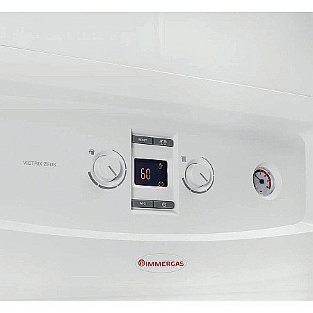 Centrala termica pe gaz in condensatie IMMERGAS Victrix Zeus 32kW cu boiler INOX 45 litri, kit evacuare inclus [2]