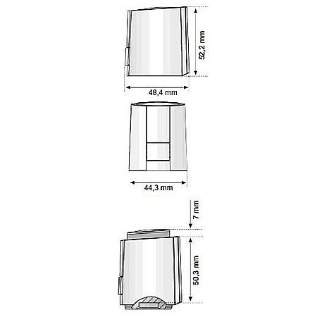 ACTUATOR CAP TERMOELECTRIC ON/OFF 1W 220V PENTRU DISTRIBUITOR INCALZIRE IN PARDOSEALA PEXKIT VALROM [2]