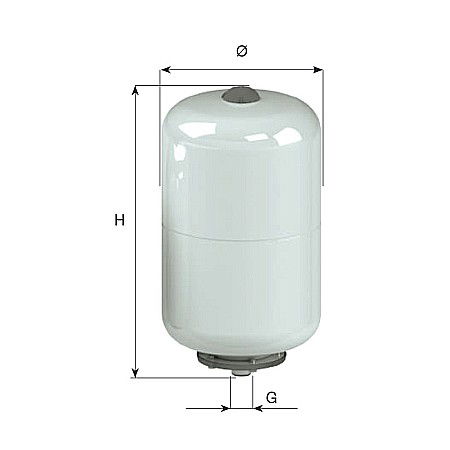 Vase expansiune - VAS DE EXPANSIUNE CIMM ACS CE 18L CM511842 MEMBRANA INTERSCHIMBABILA