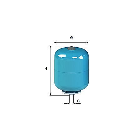 Vase expansiune - VAS DE EXPANSIUNE CIMM AFC CE 12L CM5112 MEMBRANA INTERSCHIMBABILA