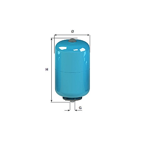 Vase expansiune - VAS DE EXPANSIUNE CIMM AF CE 24L CM502402/011 MEMBRANA INTERSCHIMBABILA