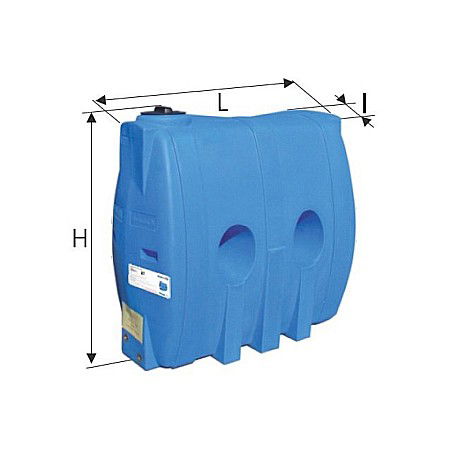 Rezervor apa 500l suprateran oval Stockkit Valrom 49020305000 [1]