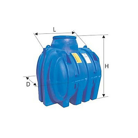 Hidro - Rezervor apa subteran 3000l fara capac Stockkit Valrom 49020530000