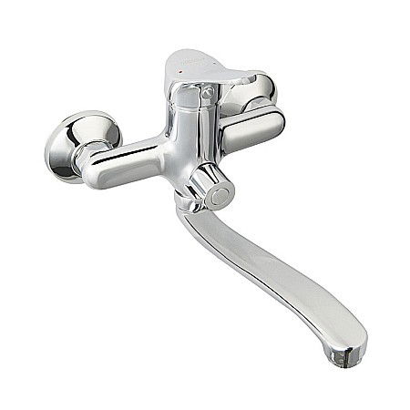 Obiecte Sanitare - BATERIE CADA DUS FERRO BSL5A PERETE CU PIPA MOBILA STILLO CROM