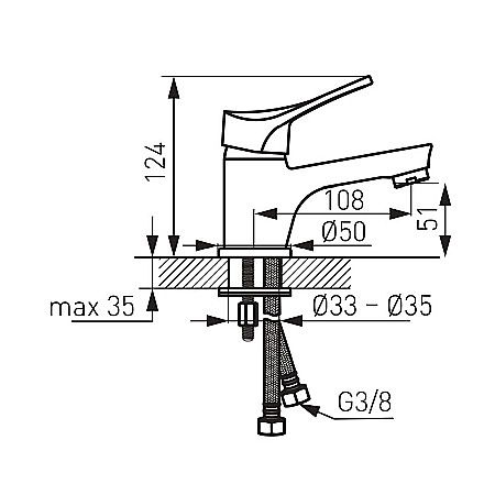 BATERIE LAVOAR FERRO BSL2 STATIVA STILLO CROM [1]