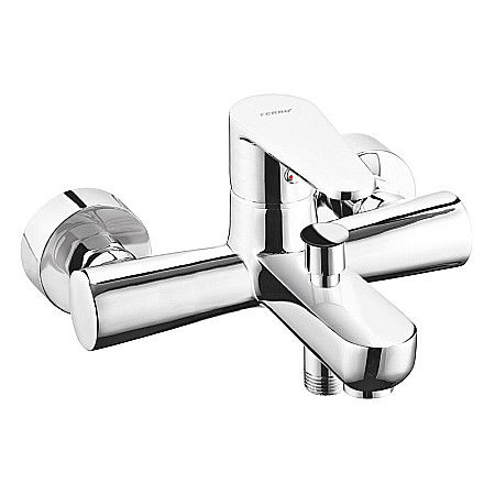 Obiecte Sanitare - BATERIE CADA DUS FERRO BAG1 PERETE ALGEO CROM FARA ACCESORII