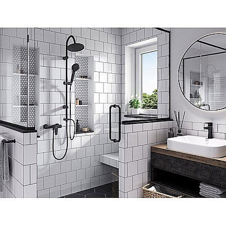 BATERIE LAVOAR FERRO BAG2BL STATIVA CU VENTIL ALGEO NEAGRA [2]