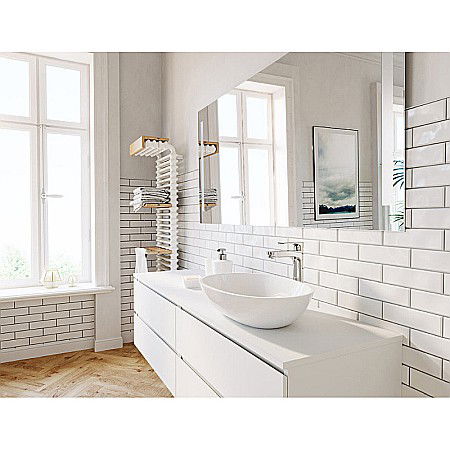 BATERIE LAVOAR INALTA FERRO BAQ2L STATIVA ALGEO SQUARE CROM [2]