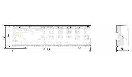 UNITATE CONTROL 6 ZONE 15 CIRCUITE CU MODUL POMPA 220V PEXKIT VALROM [3]